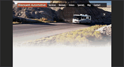 Desktop Screenshot of blackwellautomotive.com